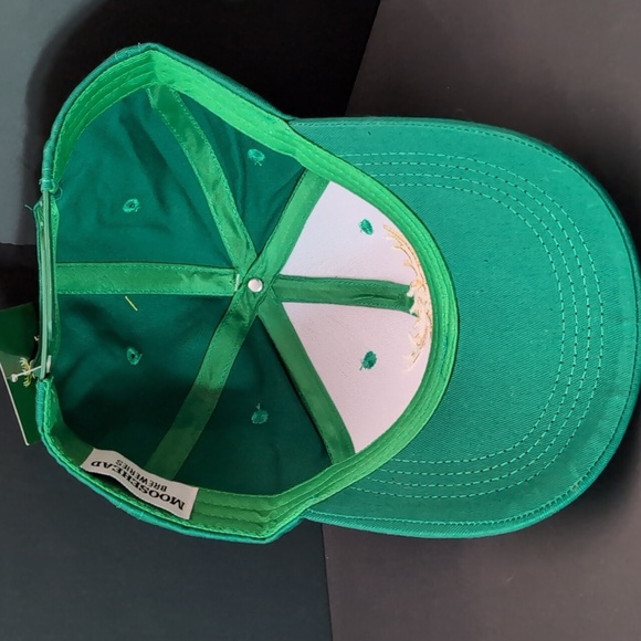 NWT,Moosehead Brewery Canadian Lager Men's Green Snapback Hat. - Picture 5 of 6